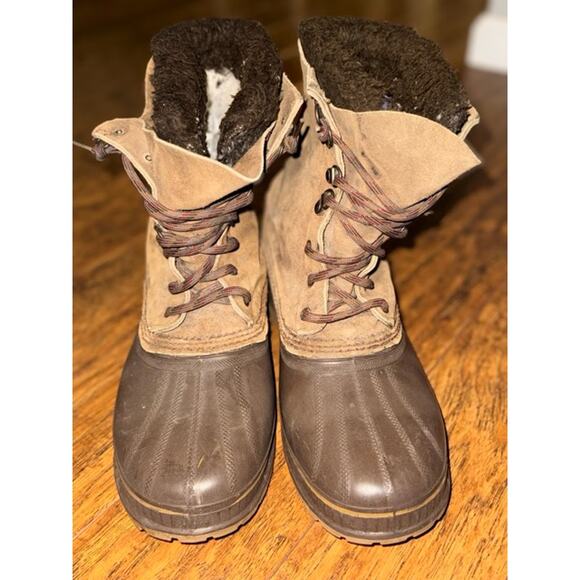 Sorel Caribou Winter Boots – Men’s Size 10 – Brown Waterproof - Picture 1 of 3